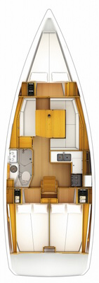 Jeanneau Sun Odyssey 389 te huur van particulier of professional in Propriano