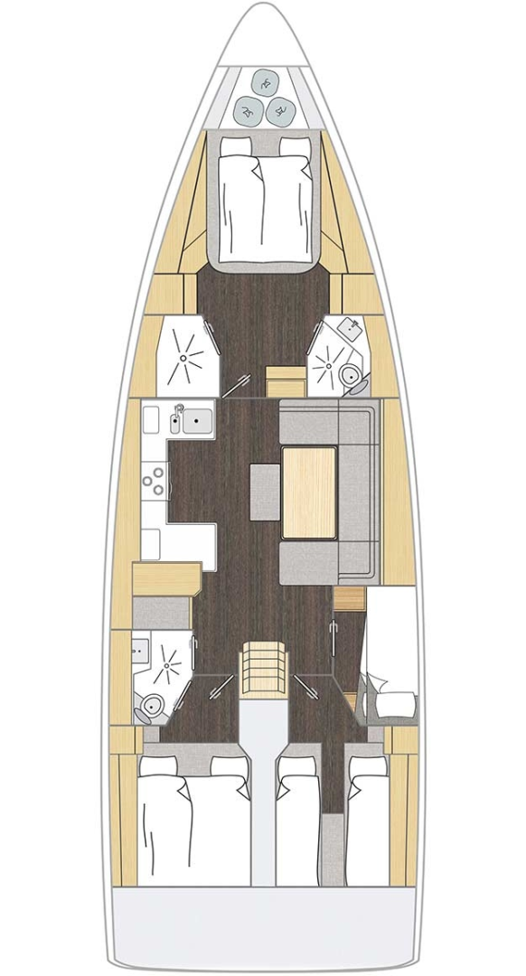 Jachthuur in Pirovac - Bavaria Bavaria C46 via SamBoat