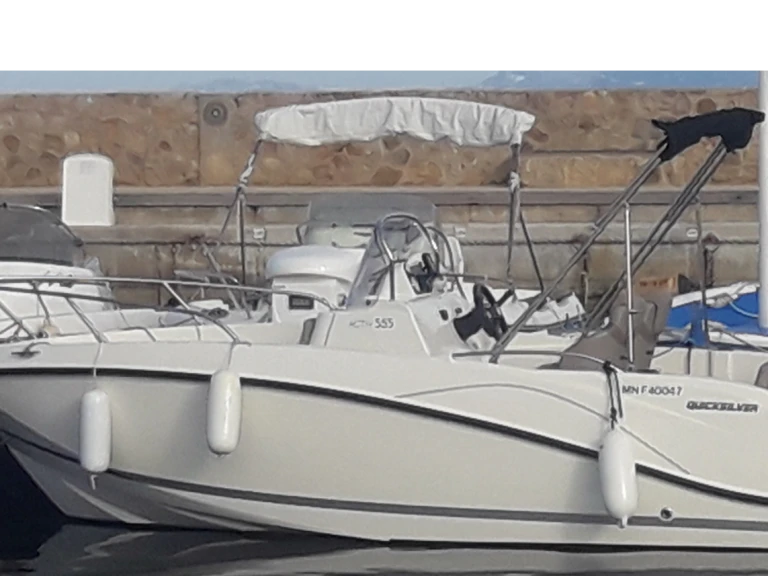 Verhuur Motorboot in Six-Fours-les-Plages - Quicksilver Quicksilver 555 Activ Open
