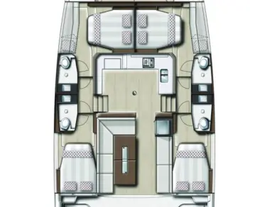Bootverhuur Bali Bali Catspace Voile in Sant Antoni de Portmany via SamBoat