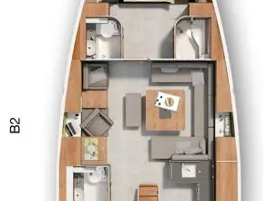 Hanse Hanse 455 te huur van particulier of professional in Biograd na Moru