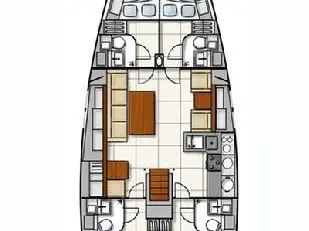Bootverhuur Salamína goedkoop Hanse 540 E