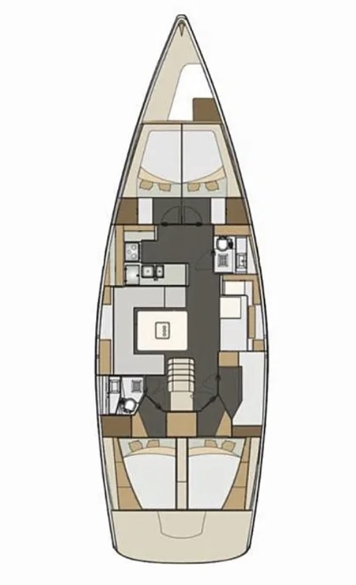 Verhuur Zeilboot in Kaštela - Elan Impression 50