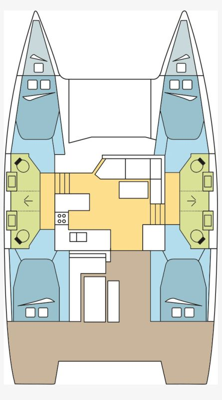 Jachthuur in Saint George's - Fountaine Pajot Astrea 42 via SamBoat