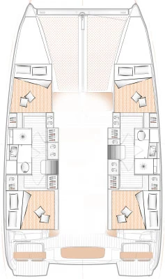 Verhuur Catamaran Excess met vaarbewijs