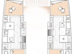 Verhuur Catamaran Excess met vaarbewijs