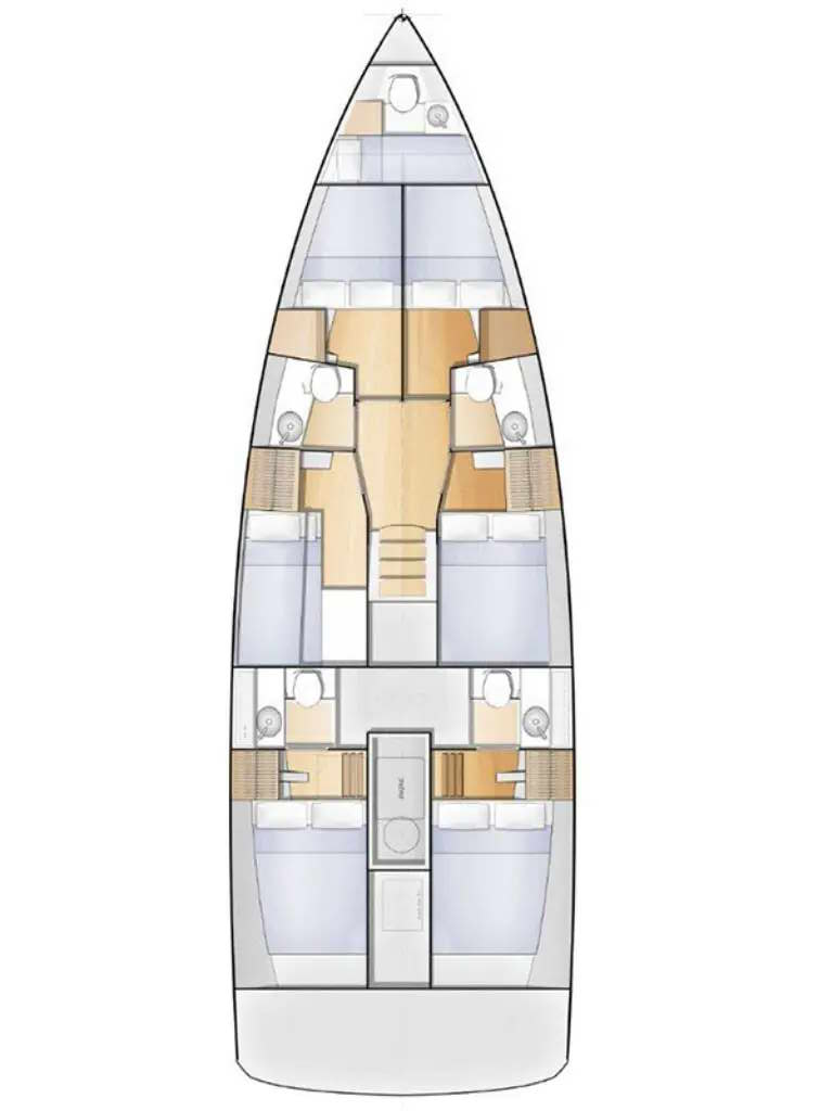 Jeanneau Sun Loft 47 te huur van particulier of professional in Paros (Eiland)