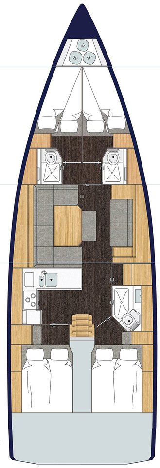 Verhuur Zeilboot Bavaria met vaarbewijs