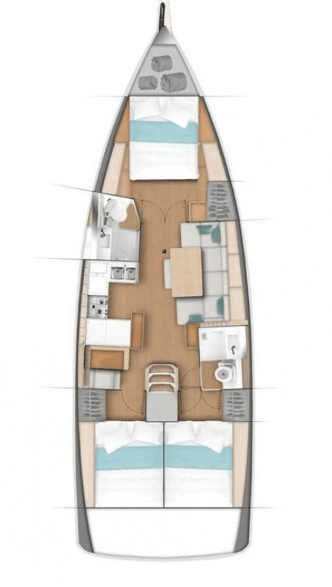 Bootverhuur Road Town goedkoop Sun Odyssey 490