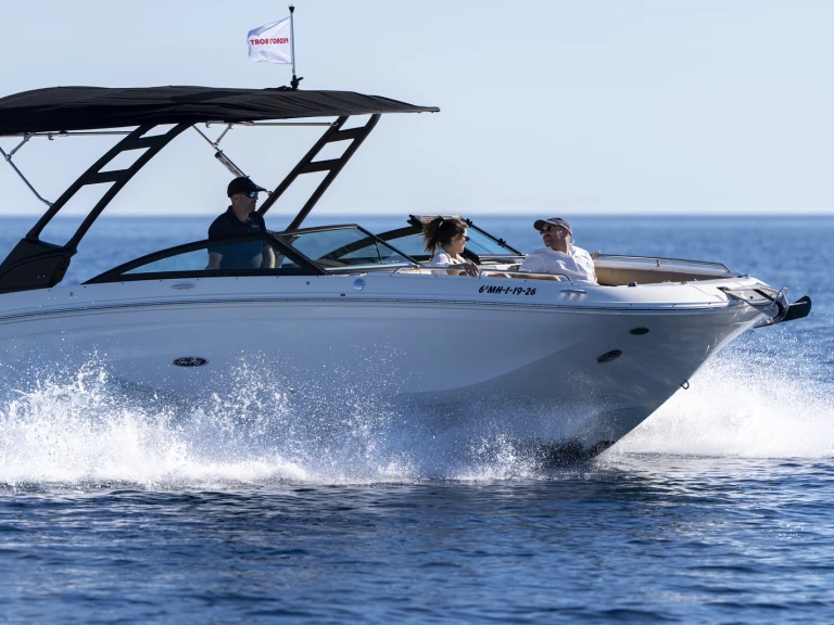 Verhuur Motorboot in Mahon Port - Sea Ray SDX 290