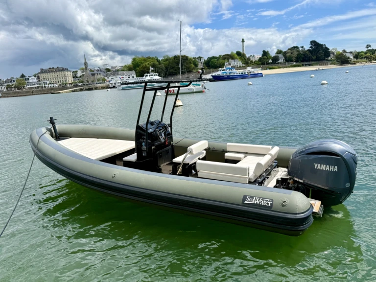 Huur RIB met of zonder schipper Sea Water in Combrit