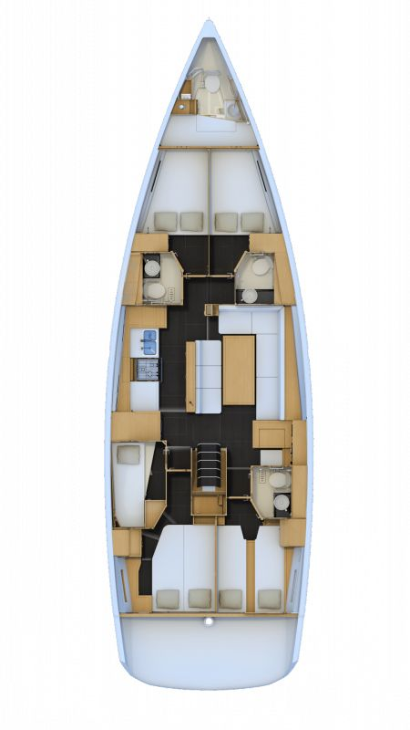 Huur Zeilboot met of zonder schipper Jeanneau in Trogir