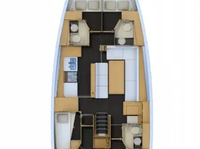 Huur Zeilboot met of zonder schipper Jeanneau in Trogir