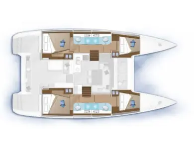 Lagoon Lagoon 40 te huur van particulier of professional in Biograd na Moru