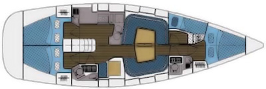 Verhuur Zeilboot Elan met vaarbewijs