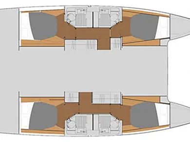 Verhuur Catamaran Fountaine Pajot met vaarbewijs