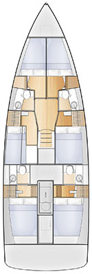 Jachthuur in Bormes-les-Mimosas - Jeanneau Sun Loft 47 via SamBoat