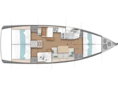 Bootverhuur Jeanneau Sun Odyssey 440 in North Aegean via SamBoat