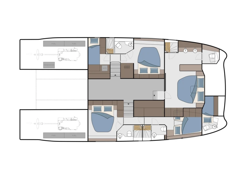 Verhuur Motorboot in Lignano Sabbiadoro - Aquila Aquila 50 Yacht