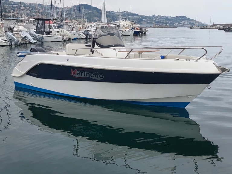 Bootverhuur Sanremo goedkoop Fisherman 17
