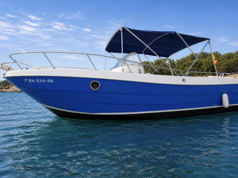 Verhuur Motorboot MLS BOATS met vaarbewijs