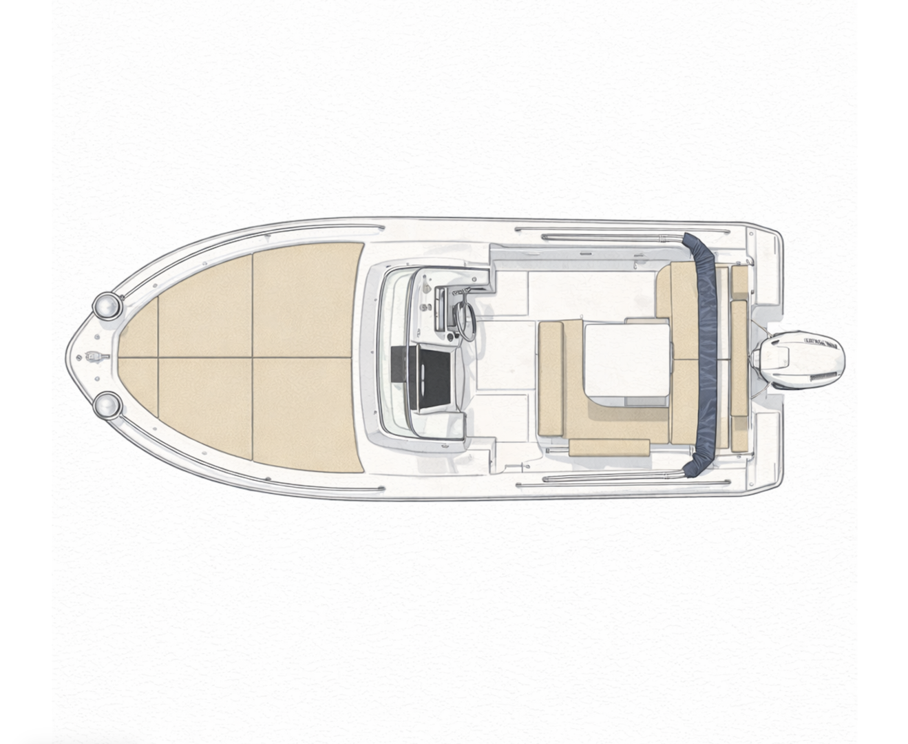 Motorboot te huur in San Antonio Port voor de beste prijs