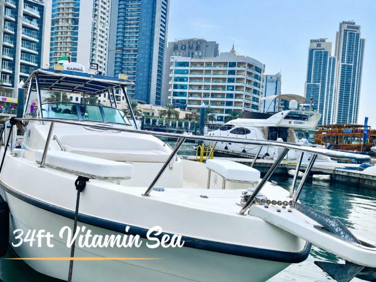 Huur Motorboot met of zonder schipper Custom in Dubai Marina