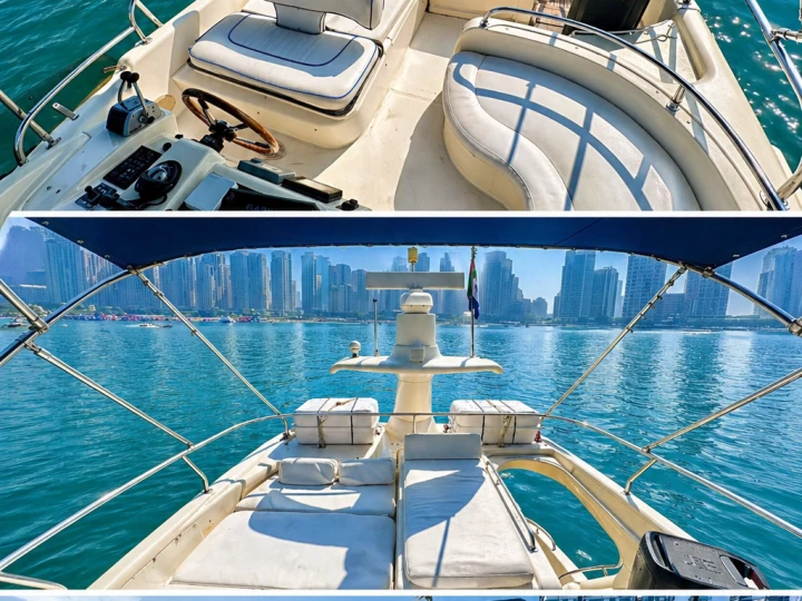 Motorboot te huur in Dubai Marina voor de beste prijs