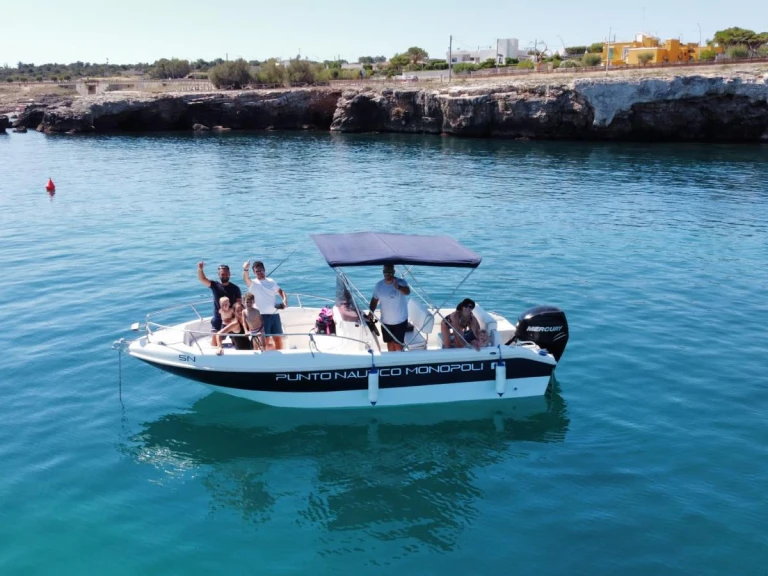 Verhuur Motorboot Blu-Blu met vaarbewijs