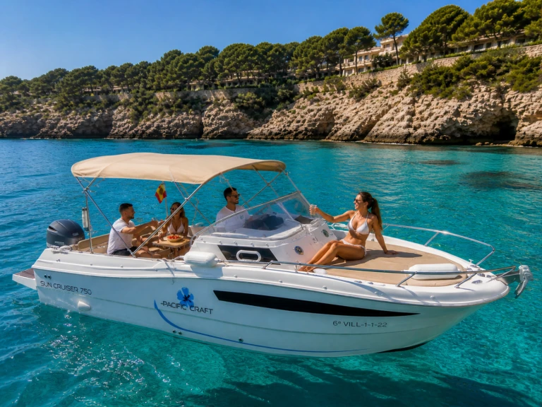 Huur een Pacific Craft Pacific Craft 750 SC in Palma de Mallorca