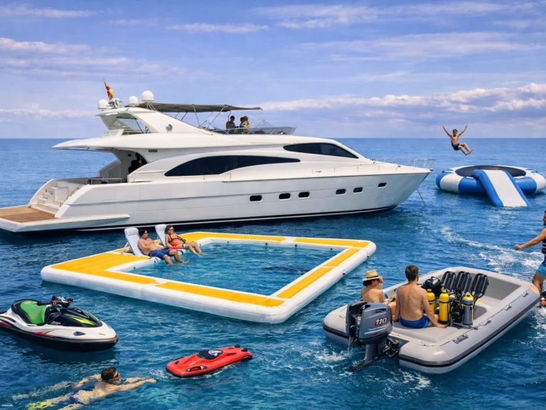Verhuur Jacht in Ibiza Town - Ferretti Ferretti 68 Anniversary