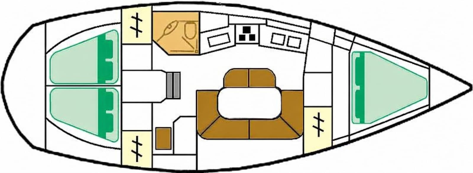 Bootverhuur Jeanneau Sun Odyssey 37.1 in Santa Maria di Leuca via SamBoat