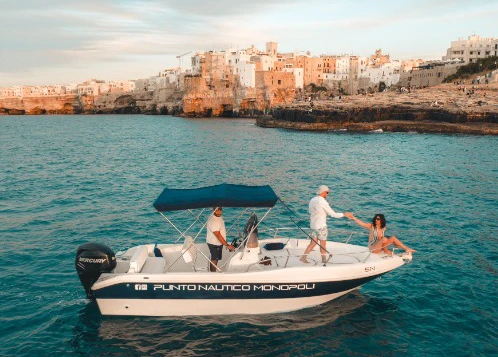 Huur Motorboot met of zonder schipper Blu-Blu in Monopoli