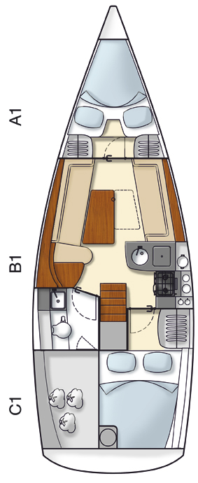 Bootverhuur Álimos goedkoop Hanse 325