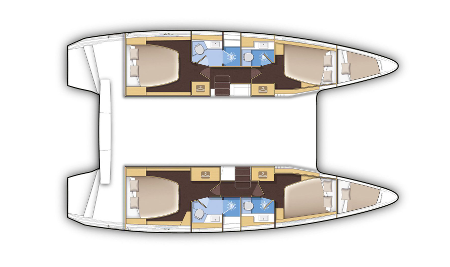 Lagoon Lagoon 42 te huur van particulier of professional in Álimos
