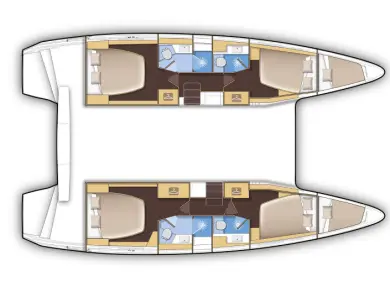 Lagoon Lagoon 42 te huur van particulier of professional in Álimos