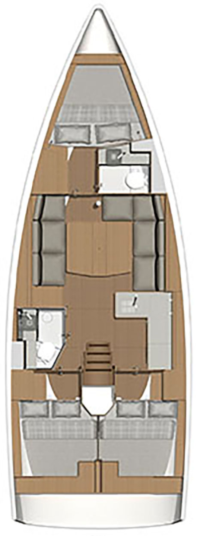 Bootverhuur Álimos goedkoop Dufour 390