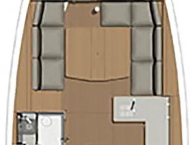 Bootverhuur Álimos goedkoop Dufour 390