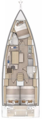 Huur Zeilboot met of zonder schipper Bénéteau in Lefkáda