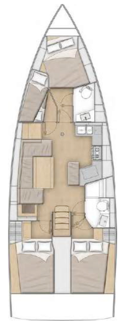 Huur een Bénéteau Oceanis 40.1 in Álimos