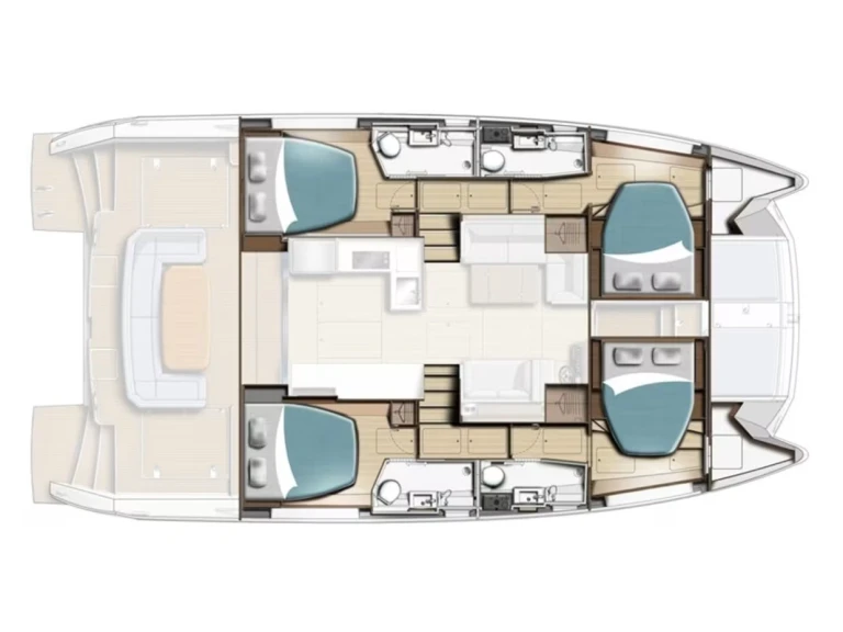 Jachthuur in Fethiye - Leopard Leopard 46PC via SamBoat