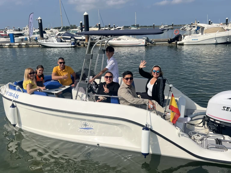 Huur Motorboot met of zonder schipper Bey Yacht in Real Club Marítimo de Huelva
