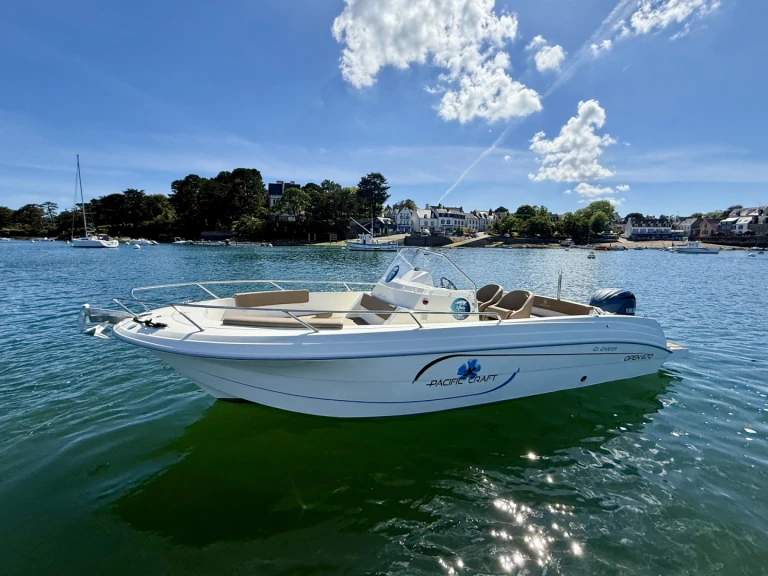 Bootverhuur Combrit goedkoop Pacific Craft 670 Open