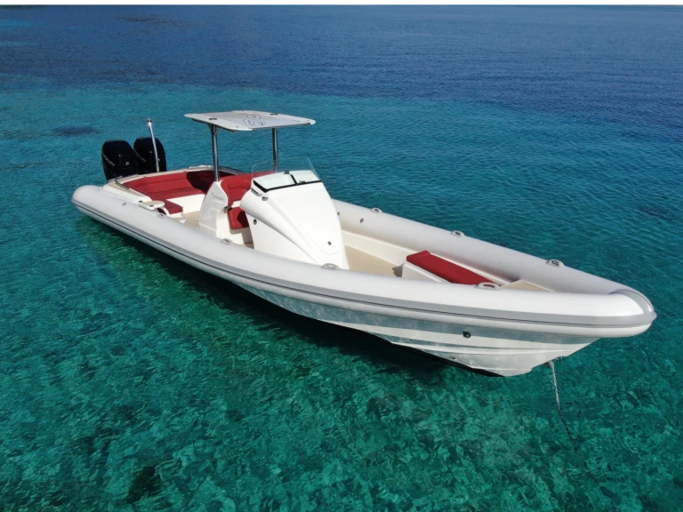 Huur RIB met of zonder schipper Scorpion in Nydri