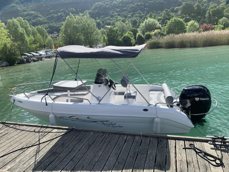 Huur Motorboot met of zonder schipper Aquabat in Annecy