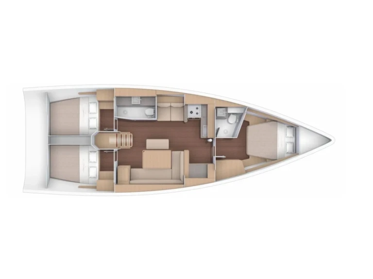 Bootverhuur Dufour Dufour 430 in Furnari via SamBoat