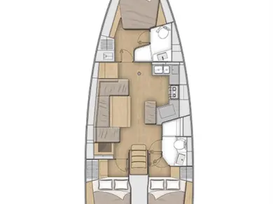 Huur een Bénéteau Oceanis 40.1 in Lefkáda