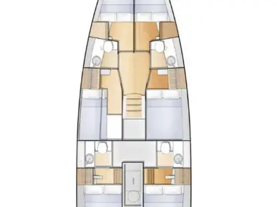 Jeanneau Sun Loft 47 te huur van particulier of professional in Lefkáda