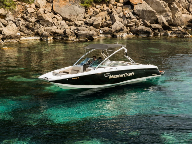 Verhuur Motorboot Mastercraft met vaarbewijs