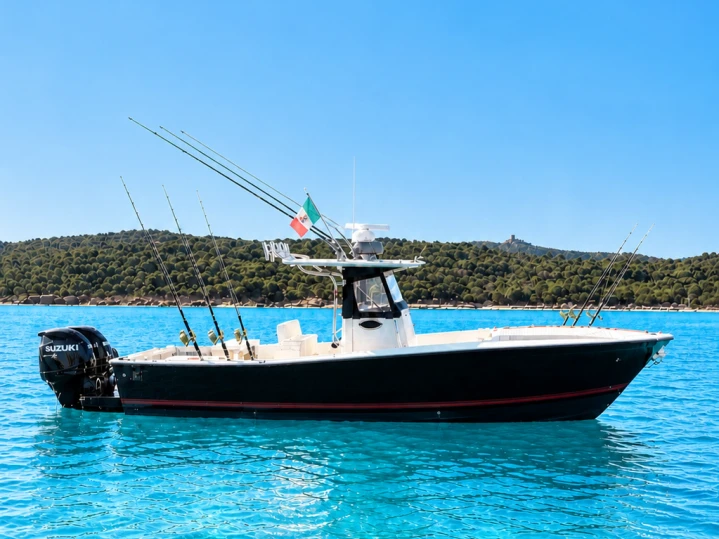 Bootverhuur Marina di Portisco goedkoop All custom